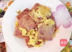罐头午餐肉煎蛋的做法图解7
