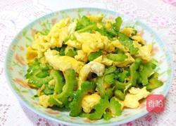 苦瓜炒鸡蛋的做法图解10