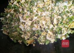 自创蒜苔炒鸡蛋的做法图解4