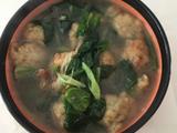 菠菜丸子汤