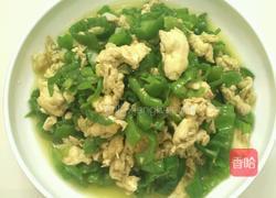 青椒炒鸡蛋的做法图解7