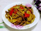 肉炒笋片