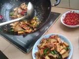卤肉菜豆腐干