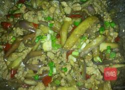 碎肉茄条的做法图解6