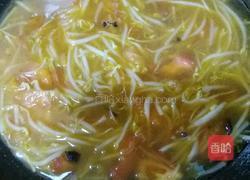 西红柿豆芽烩饼的做法图解6
