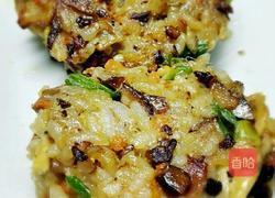 香煎米饭菜饼的做法图解9