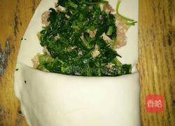 猪肉荠菜三角包的做法图解5