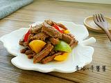 彩椒炒牛肉