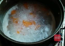 胡萝卜肉片粥的做法图解3