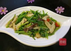 香菇炒香芹的做法图解7