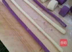 紫薯麻花馒头的做法图解7