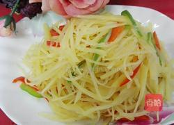 酸辣土豆丝的做法图解5