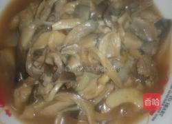 蘑菇炒肉的做法图解4