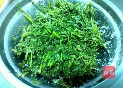 胡萝卜樱子蒸菜的做法图解5