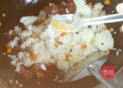 腊肠炒饭的做法图解7