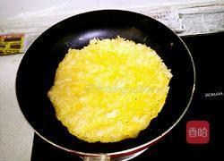 鸡蛋米饭饼的做法图解7