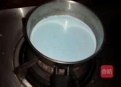 蓝莓地瓜牛奶的做法图解3