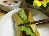烫面饼。