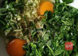 菠菜鸡蛋饼的做法图解4