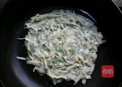 芹菜叶土豆丝煎饼的做法图解5