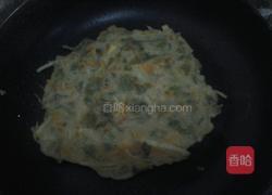 芹菜叶土豆丝煎饼的做法图解6