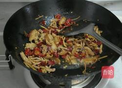 干辣椒炒肉丝的做法图解4