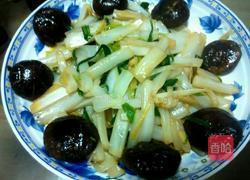 冬菇炒白菜的做法图解7