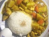 鸡块咖喱饭