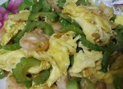 苦瓜虾仁鸡蛋