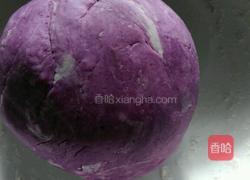 双色紫薯花馒头的做法图解6