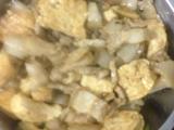 猪肉炒豆饼