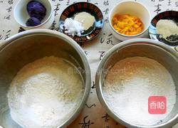 南瓜紫薯棒棒糖馒头的做法图解1