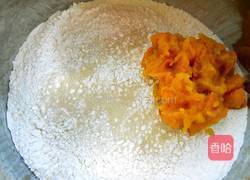 南瓜紫薯棒棒糖馒头的做法图解2