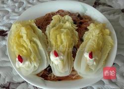 风味粉丝蒸娃娃菜的做法图解11