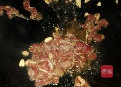 西芹炒牛肉的做法图解4