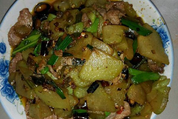 佛手瓜炒肉片怎么做才好吃 NjAwX2MyXzQwMA