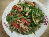 青椒炒肉丝