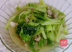 水煮白菜肉片的做法图解6