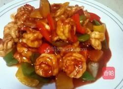 咕噜虾球的做法图解3