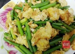 蒜苔炒鸡蛋的做法图解5