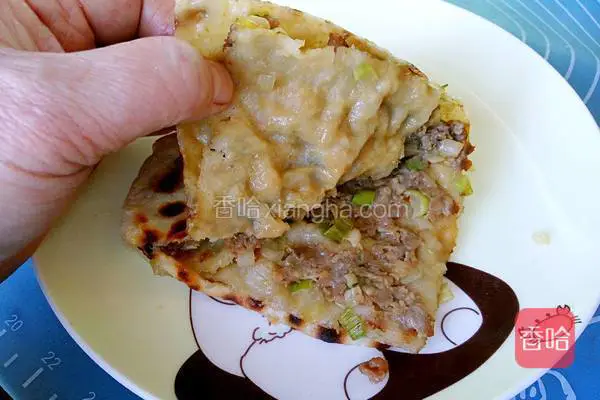 层层香羊肉饼