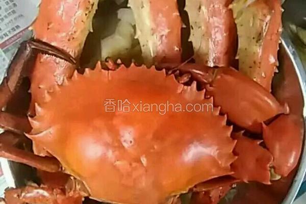 清蒸蟹