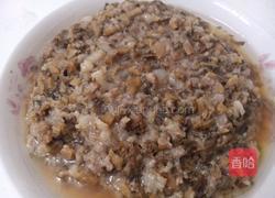 大头菜叶蒸肉饼的做法图解8