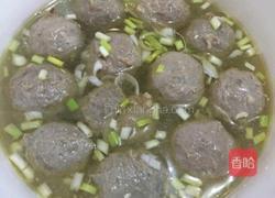 牛肉丸子汤的做法图解5