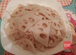 凉拌莲藕的做法图解3