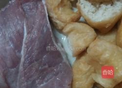 瘦肉焖炸豆腐的做法图解1