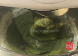抹茶奶香吐司的做法图解5