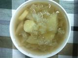 山药雪梨银耳饮