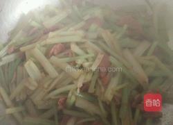 炒香芹的做法图解9