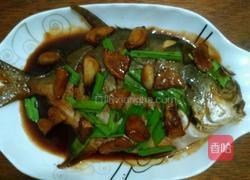 红烧鲳鱼的做法图解5